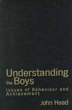 Understanding the Boys: Issues of Behaviour and Achievement