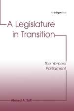 A Legislature in Transition: The Yemeni Parliament