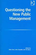 Questioning the New Public Management