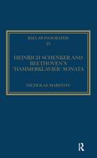 Heinrich Schenker and Beethoven's 'Hammerklavier' Sonata