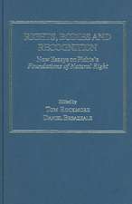 Rights, Bodies and Recognition: New Essays on Fichte's Foundations of Natural Right