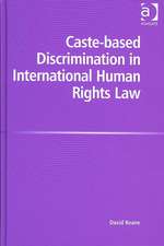 Caste-based Discrimination in International Human Rights Law