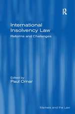 International Insolvency Law: Reforms and Challenges