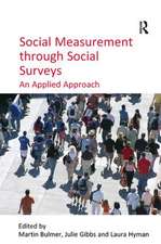 Social Measurement through Social Surveys: An Applied Approach