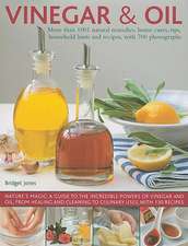 Vinegar & Oil: More Than 1001 Natural Remedies, Home Cures, Tips, Household Hints and Recipes, with 700 Photographs