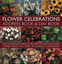 Flower Celebrations Address Book & Day Book