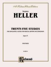 Twenty-Five Studies for Developing a Sense of Musical Rhythm and Expression