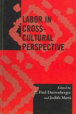 Labor in Cross-Cultural Perspective