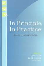 In Principle, in Practice