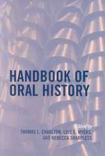 Handbook of Oral History