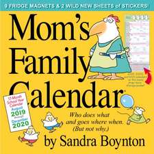 Mum'S Family Calendar by Sandra Boynton 2020 Square Family Organiser