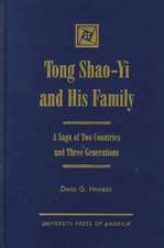 Tong Shao-Yi and His Family