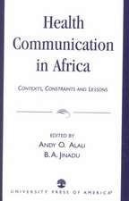 Health Communication in Africa