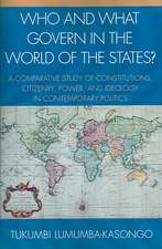 Who and What Govern in the World of the States?