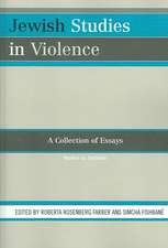 Jewish Studies in Violence