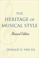 The Heritage of Musical Style