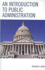 An Introduction to Public Administration