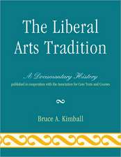 The Liberal Arts Tradition