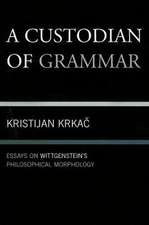 A Custodian of Grammar