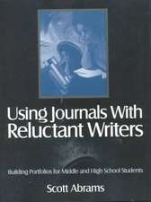 Using Journals With Reluctant Writers