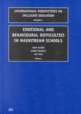 Emotional and Behavioural Difficulties in Mainstream Schools