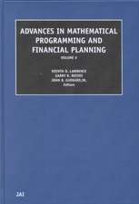 Advances in Mathematical Programming and Financial Planning