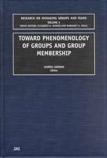 Toward Phenomenology of Groups and Group Membership