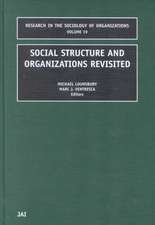 Social Structure and Organizations Revisited