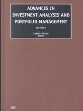 Advances in Investment Analysis and Portfolio Management