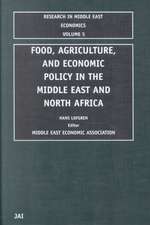 Food, Agriculture, and Economic Policy in the Middle East and North Africa