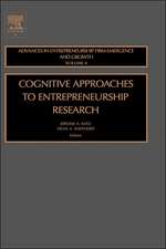 Cognitive Approaches to Entrepreneurship Research