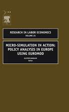 Micro–Simulation in Action – Policy Analysis in Europe Using EUROMOD