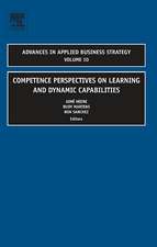 Competence Perspectives on Learning and Dynamic Capabilities