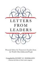 Letters from Leaders