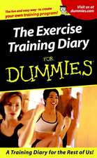 Exercise Training Diary For Dummies