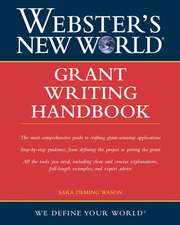 Webster's New World Grant Writing Handbook