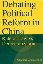 Debating Political Reform in China: Rule of Law vs. Democratization