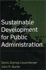 Sustainable Development for Public Administration