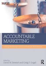 Accountable Marketing: Linking marketing actions to financial performance