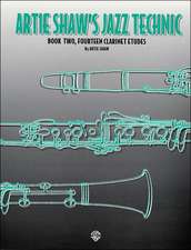 Artie Shaw's Jazz Technic: Book Two, Fourteen Clarinet Etudes