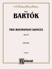 Two Roumanian Dances, Op. 8a