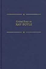 Critical Essays on Kay Boyle: Kay Boyle