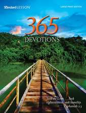 365 Devotions(r) Large Print Edition--2015