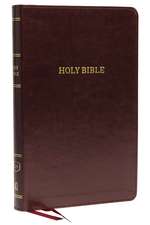 KJV, Deluxe Thinline Reference Bible, Leathersoft, Burgundy, Red Letter, Comfort Print: Holy Bible, King James Version