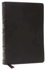 KJV, Large Print Verse-by-Verse Reference Bible, Maclaren Series, Premium Goatskin Leather, Black, Comfort Print: Holy Bible, King James Version