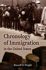 Chronology of Immigration in the United States