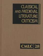 Classical and Medieval Literature Criticism