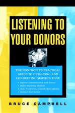 Listening to Your Donors