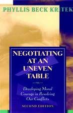 Negotiating at Uneven Table 2e