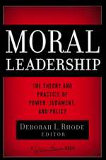 Moral Leadership